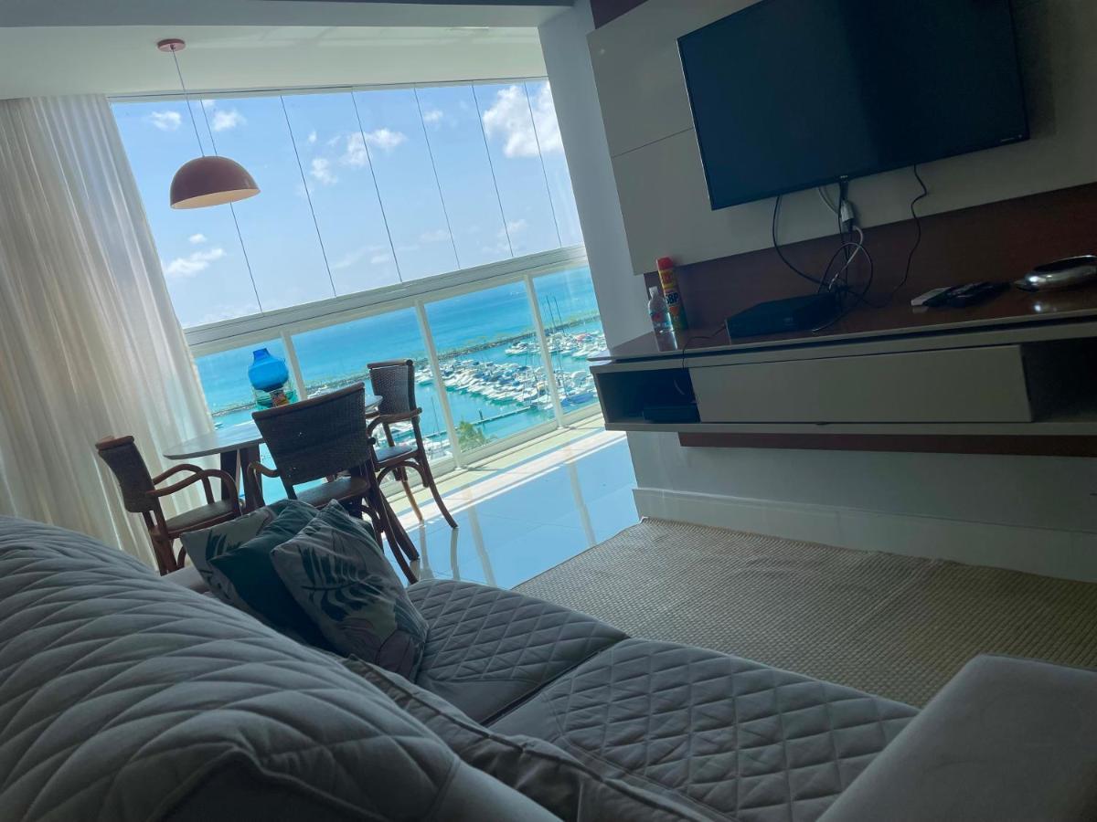 Cloc Marina Vista Mar P/ A Baia De Todos Os Santos Daire Salvador da Bahia Dış mekan fotoğraf