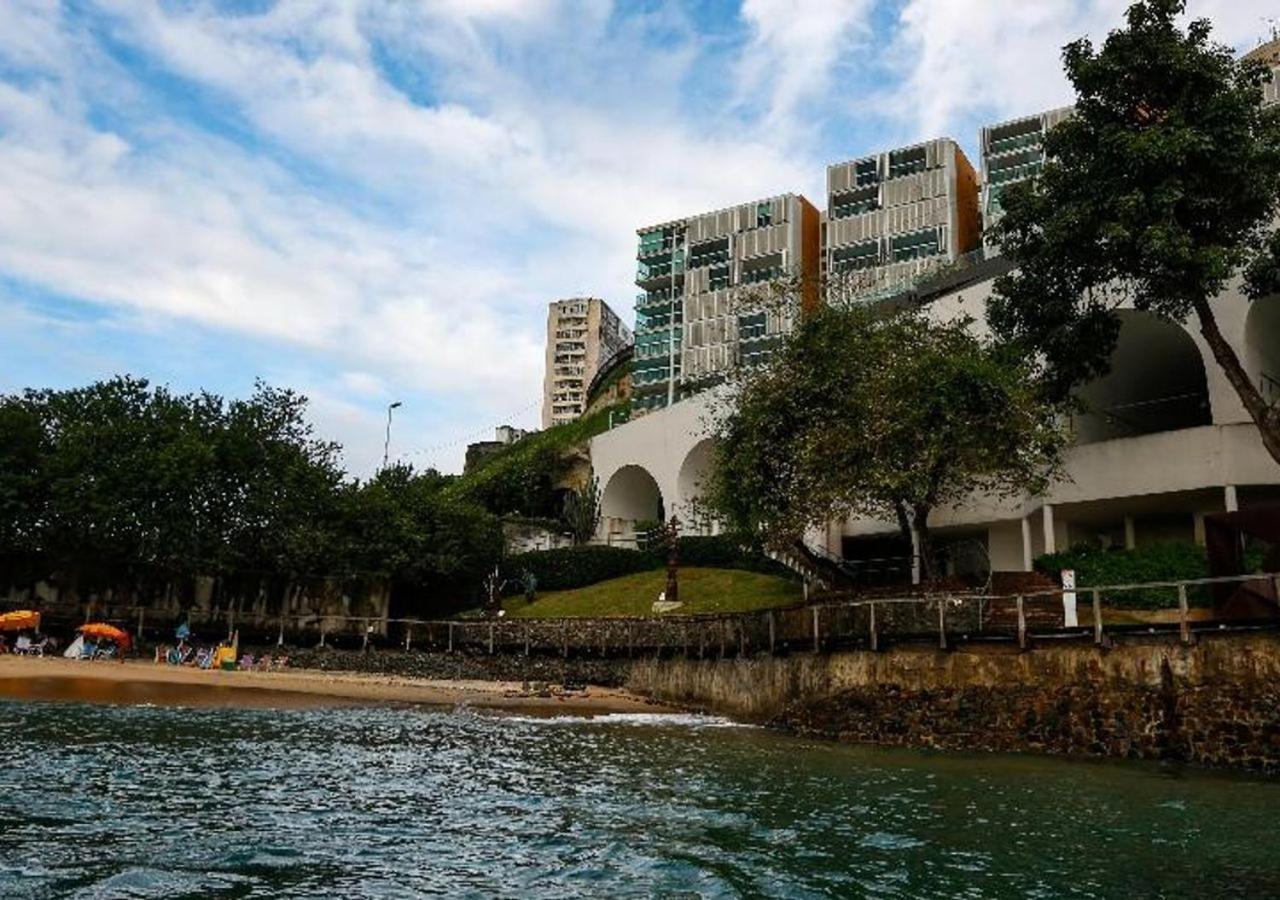 Cloc Marina Vista Mar P/ A Baia De Todos Os Santos Daire Salvador da Bahia Dış mekan fotoğraf