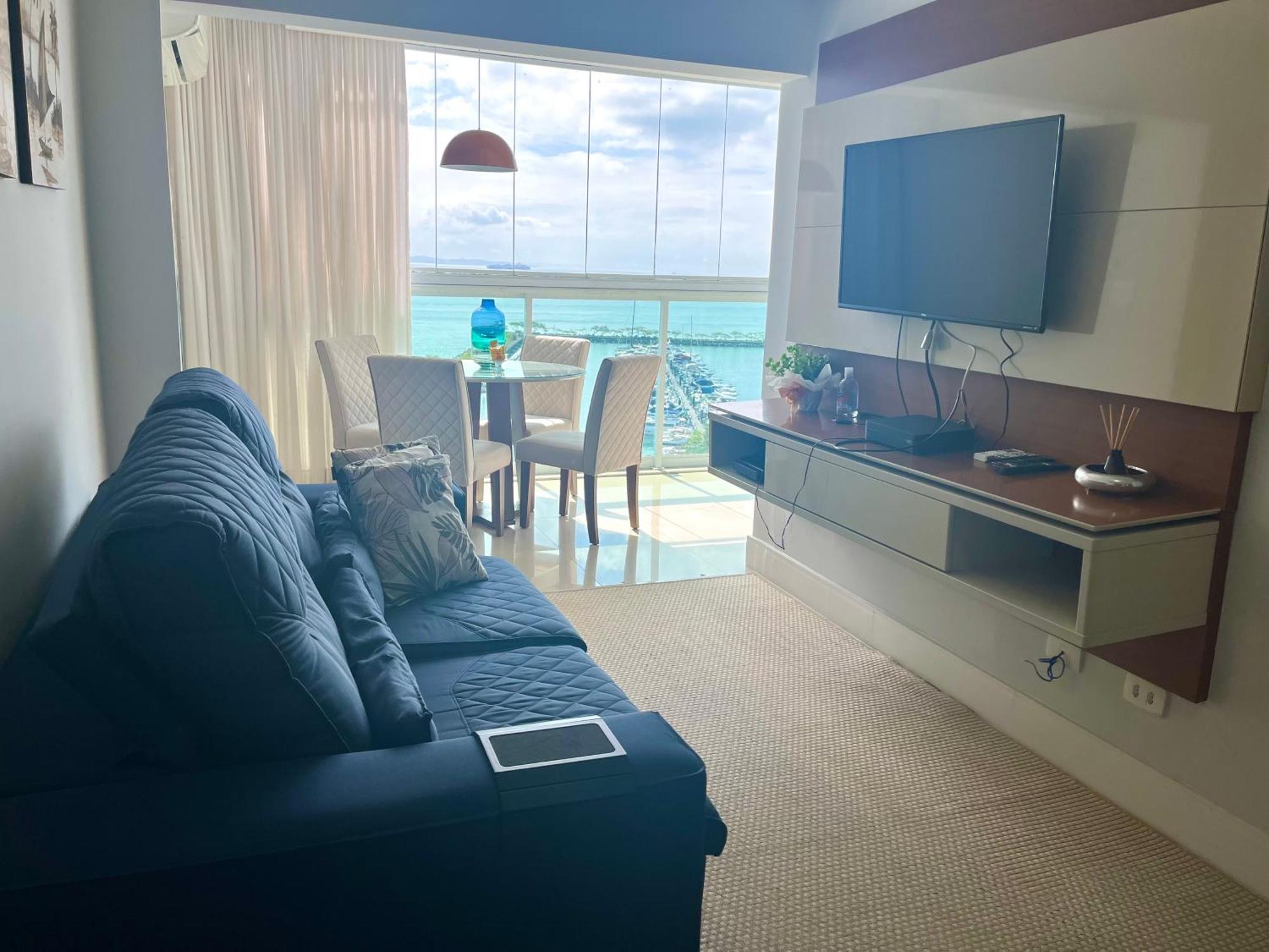 Cloc Marina Vista Mar P/ A Baia De Todos Os Santos Daire Salvador da Bahia Dış mekan fotoğraf